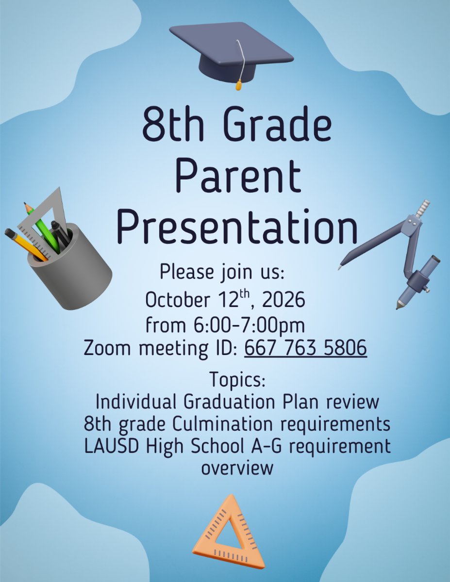 Parent Meeting Flyer